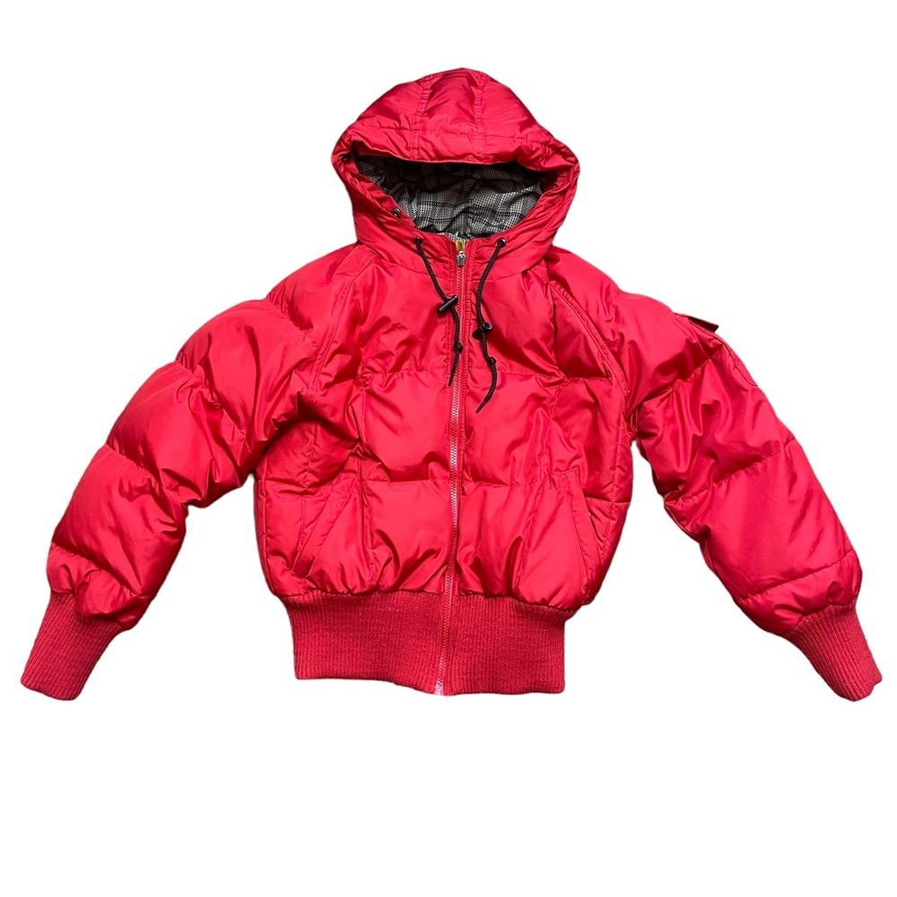 Vintage Canadian Spirit Down Puffy Bomber Jacket